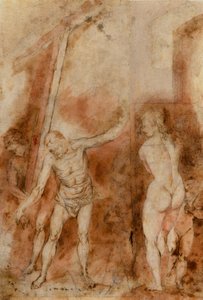 Christus in het Voorgeborchte door Alonso Cano